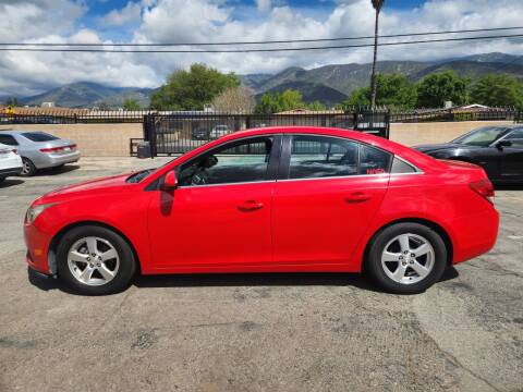 2014 Chevrolet Cruze for sale at E and M Auto Sales in Bloomington CA