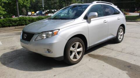 2010 Lexus RX 350 for sale at NORCROSS MOTORSPORTS in Norcross GA