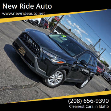 2022 Toyota Corolla Cross for sale at New Ride Auto in Rexburg ID
