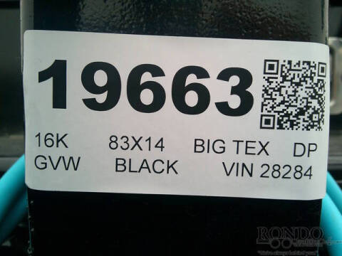 2026 Big Tex Trailer Dump 16LP-14BK6SIRPD
