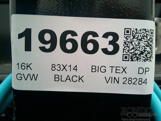 2026 Big Tex Trailer Dump 16LP-14BK6SIRPD