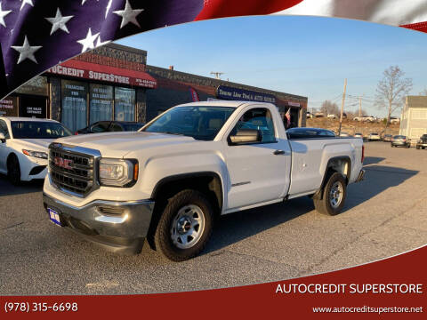 2018 GMC Sierra 1500 for sale at AutoCredit SuperStore in Lowell MA