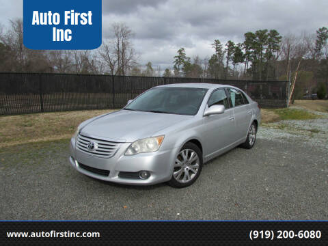 2008 Toyota Avalon for sale at Auto First Inc in Durham NC