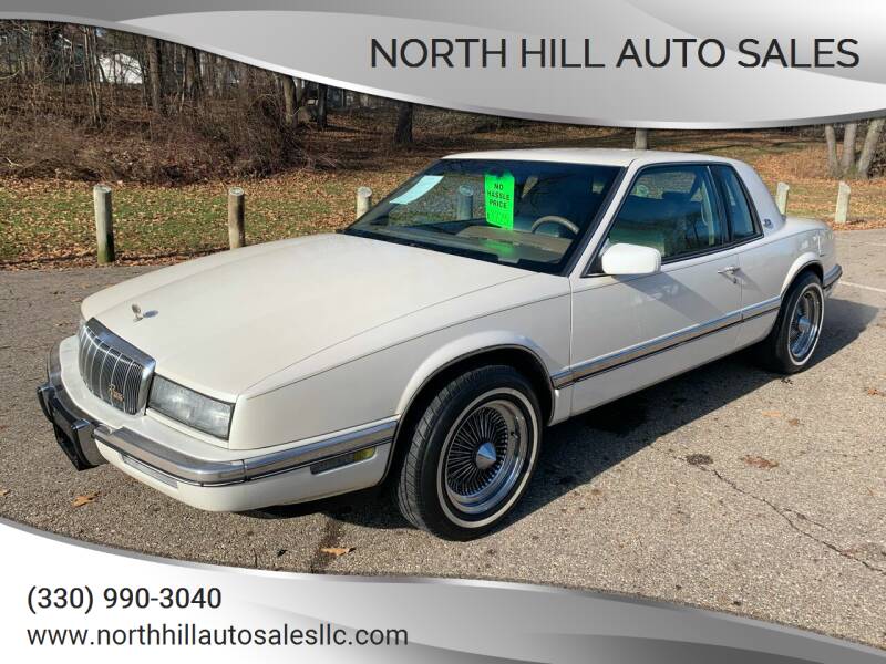 1992 Buick Riviera for sale at North Hill Auto Sales in Akron OH