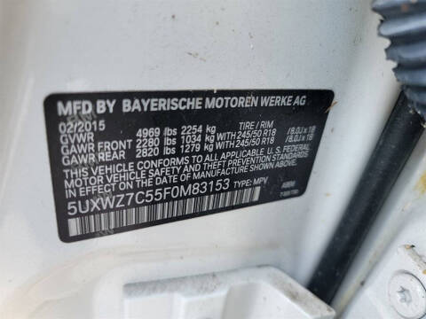 2015 BMW X3 sDrive28i