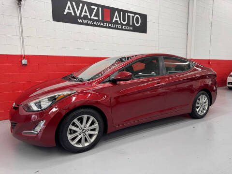 2016 Hyundai Elantra for sale at AVAZI AUTO GROUP LLC in Gaithersburg MD