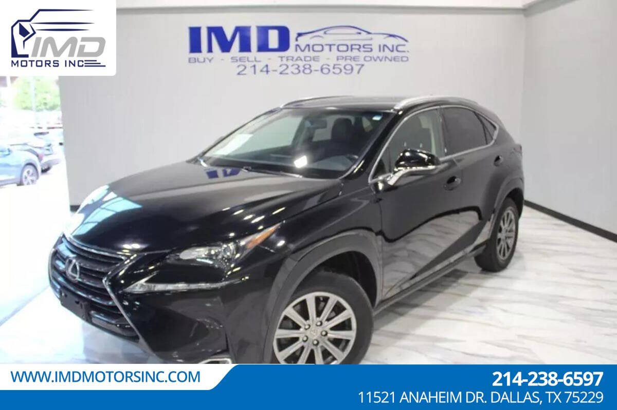 2015 Lexus NX 200t for sale at IMD MOTORS, INC in Dallas, TX