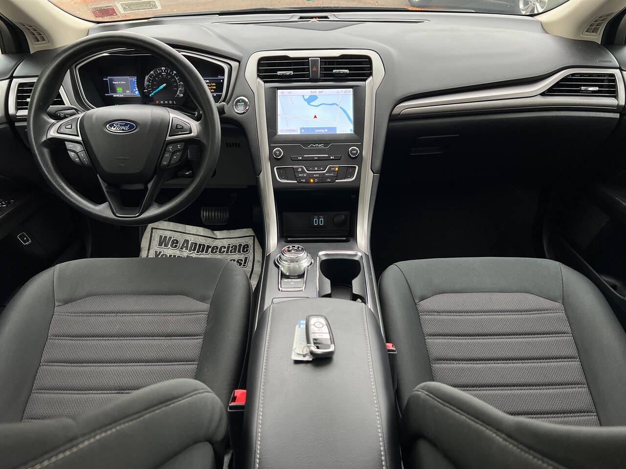 2020 Ford Fusion Hybrid for sale at Spartan Elite Auto Group LLC in Lansing, MI