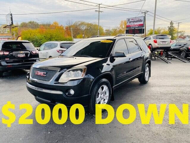 2012 GMC Acadia for sale at Purasanda Imports in Riverside OH