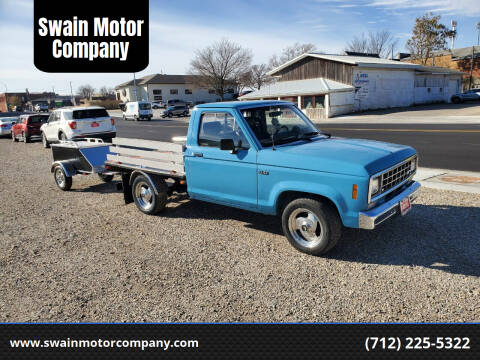 1984 Ford Ranger for sale at Swain Motor Company in Cherokee IA