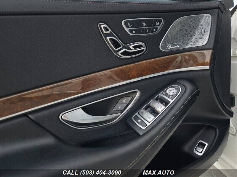 2016 Mercedes-Benz S-Class S 550