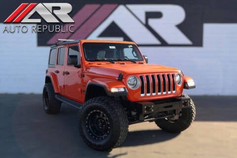 2019 Jeep Wrangler Unlimited for sale at Auto Republic Fullerton in Fullerton CA