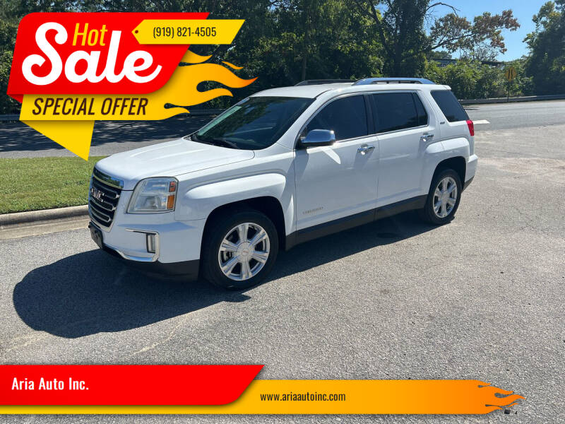 2016 GMC Terrain for sale at Aria Auto Inc. in Raleigh NC