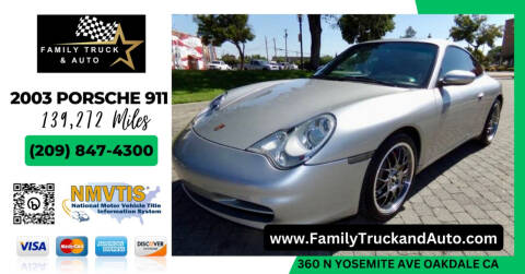 2003 Porsche 911 for sale at Family Truck and Auto in Oakdale CA