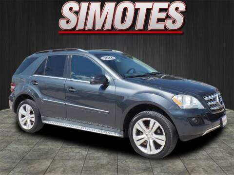 2011 Mercedes-Benz M-Class for sale at SIMOTES MOTORS in Minooka IL