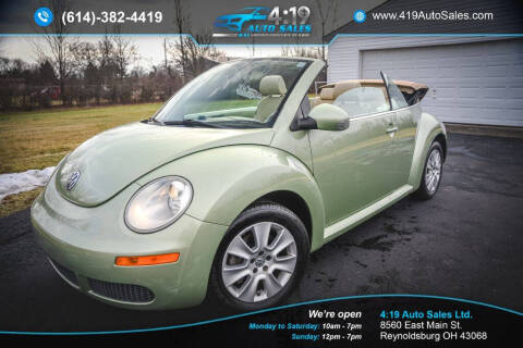 2009 Volkswagen New Beetle Convertible for sale at 4:19 Auto Sales LTD in Reynoldsburg OH