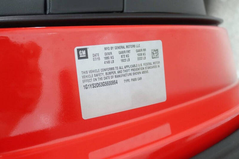 2016 Chevrolet Corvette Z06