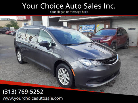 2021 Chrysler Voyager for sale at Your Choice Auto Sales Inc. in Dearborn MI