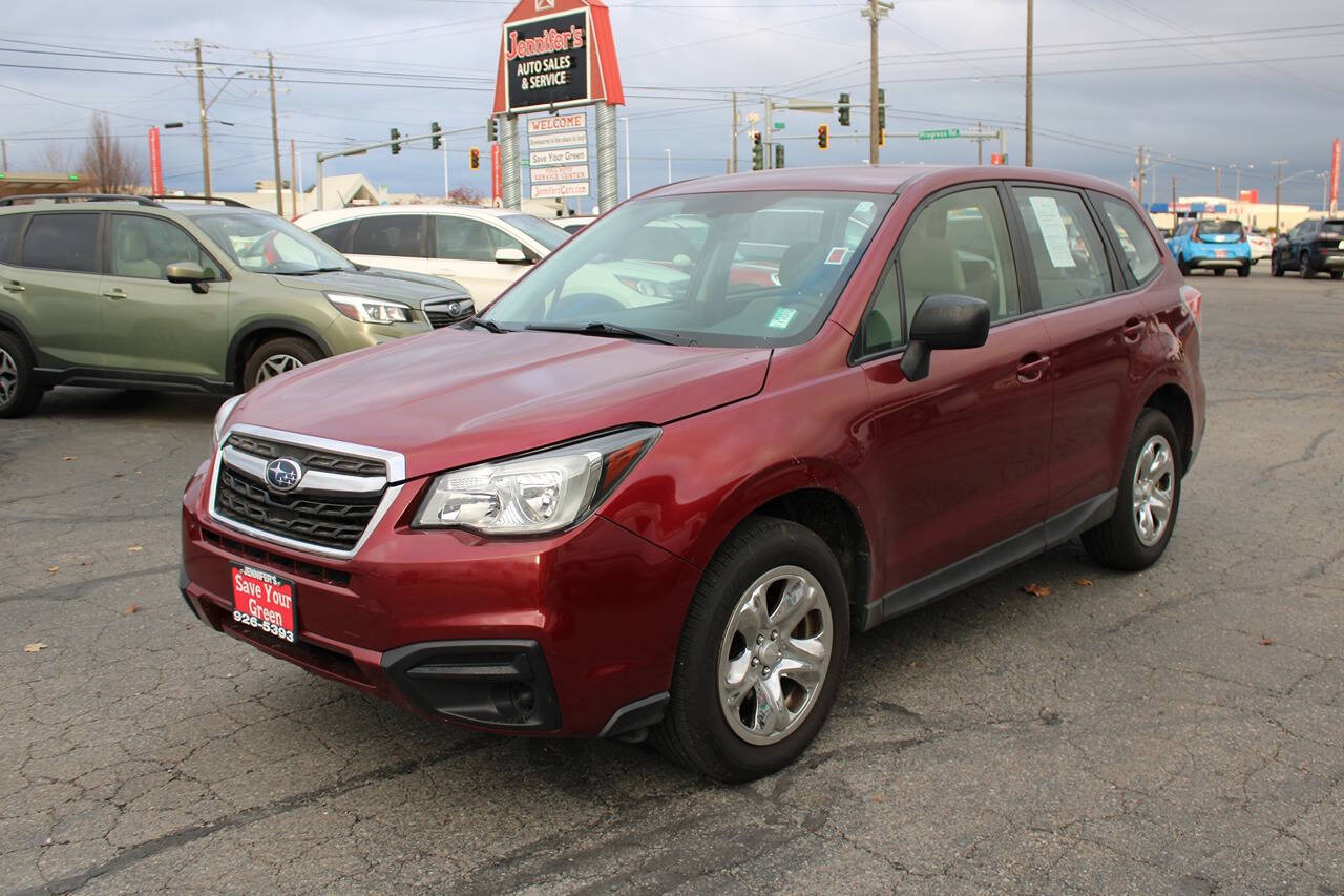 2017 Subaru Forester for sale at Jennifer's Auto Sales & Service in Spokane Valley, WA