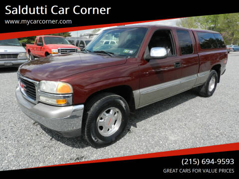 2002 GMC Sierra 1500 for sale at Saldutti Car Corner in Gilbertsville PA