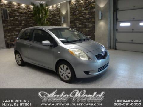 2007 Toyota Yaris for sale at Auto World Used Cars in Hays KS