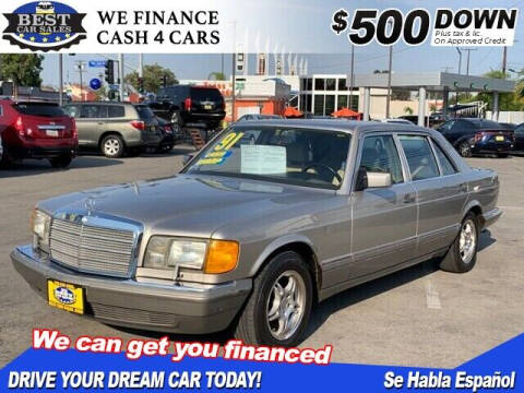 1991 Mercedes-Benz 560-Class for sale at Best Car Sales in South Gate CA