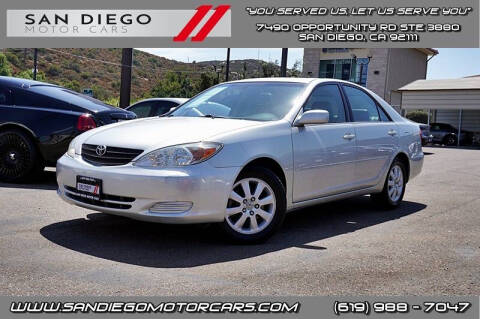 2002 Toyota Camry for sale at San Diego Motor Cars LLC in Spring Valley CA