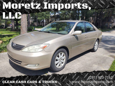 2003 Toyota Camry for sale at Moretz Imports, LLC in Spring TX