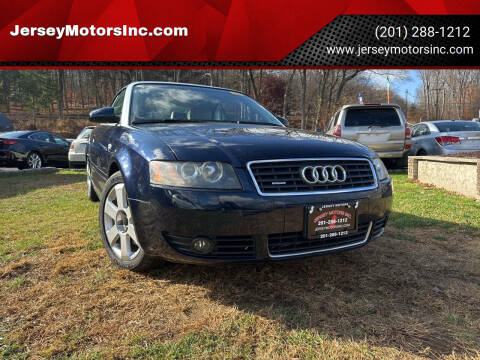 2005 Audi A4 for sale at JerseyMotorsInc.com in Lake Hopatcong NJ