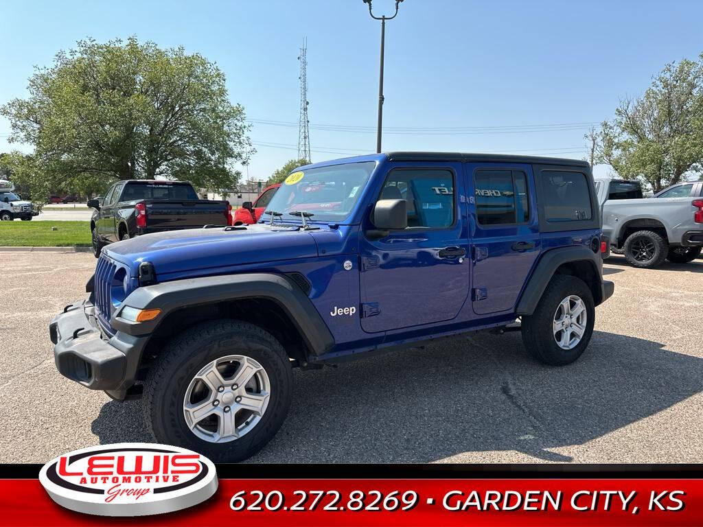 2020 Jeep Wrangler Unlimited for sale at Lewis Chevrolet of Garden City in Garden City, KS