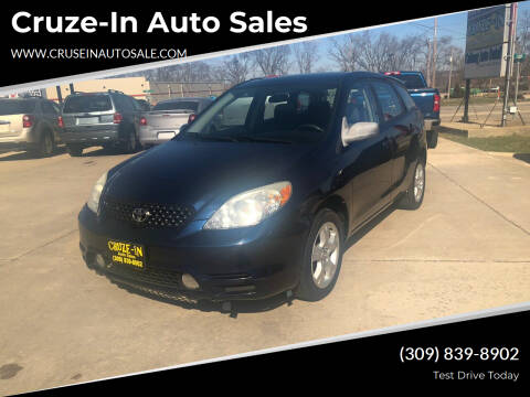 2004 Toyota Matrix for sale at Cruze-In Auto Sales in East Peoria IL
