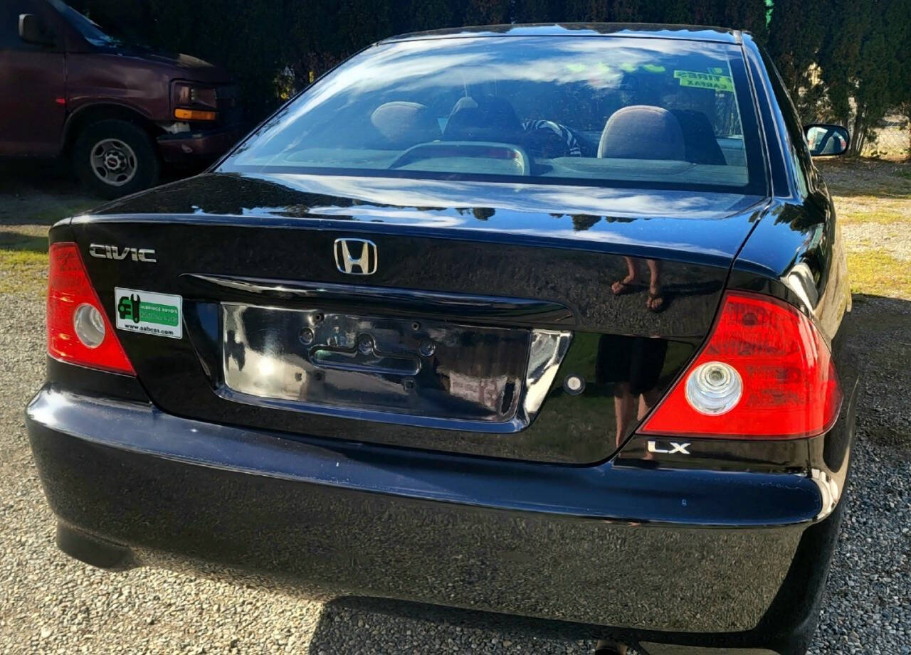 2004 Honda Civic for sale at Aldridge Auto's Sales & Repair in University Place, WA