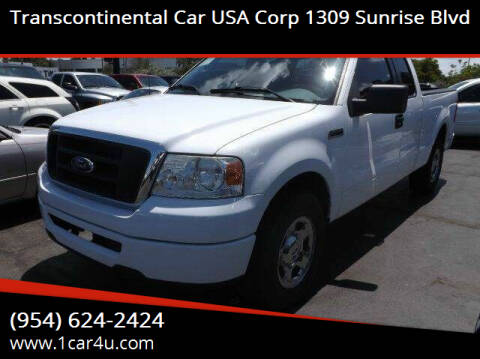 2005 Ford F-150 for sale at Transcontinental Car in Fort Lauderdale FL