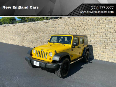 2008 Jeep Wrangler Unlimited for sale at New England Cars in Attleboro MA