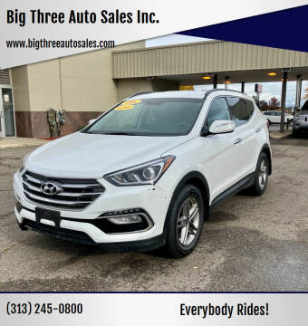 2018 Hyundai Santa Fe Sport for sale at Big Three Auto Sales Inc. in Detroit MI