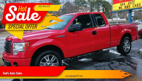 2014 Ford F-150 for sale at Dad's Auto Sales in Newport News VA