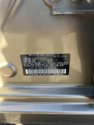 2008 Subaru Impreza 2.5i