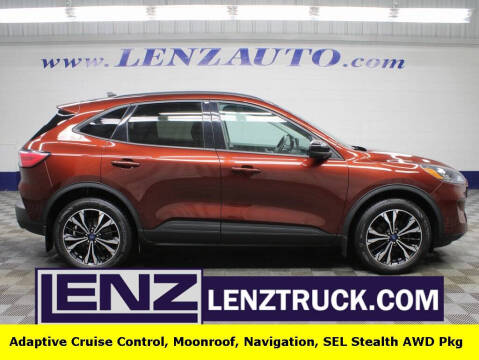 2021 Ford Escape for sale at LENZ TRUCK CENTER in Fond Du Lac WI