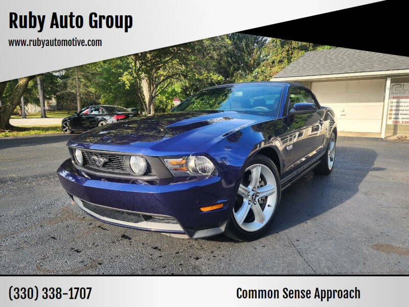 2011 Ford Mustang for sale at Ruby Auto Group in Hudson OH