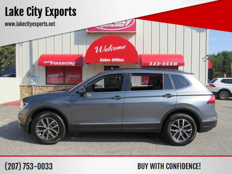 2018 Volkswagen Tiguan for sale at Lake City Exports in Auburn ME