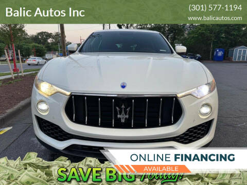 2018 Maserati Levante