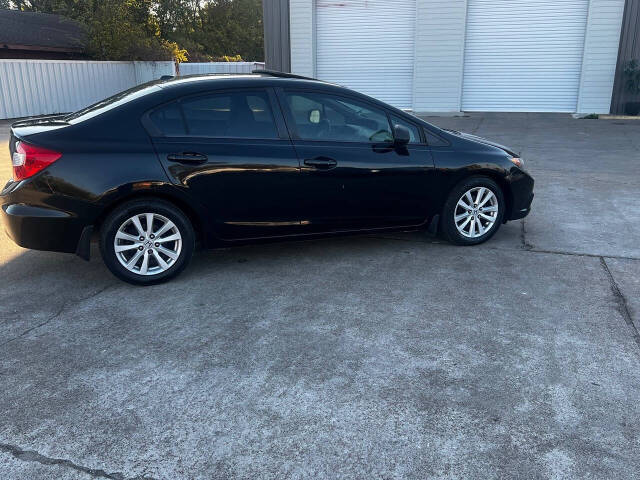 2012 Honda Civic for sale at Best Value Auto Sales LLC in Lufkin, TX