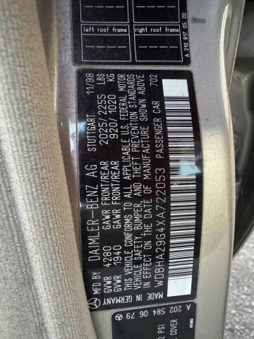 1999 Mercedes-Benz C-Class C 280