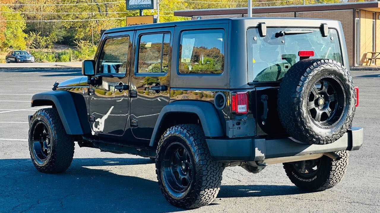 2015 Jeep Wrangler Unlimited for sale at H & B Auto in Fayetteville, AR