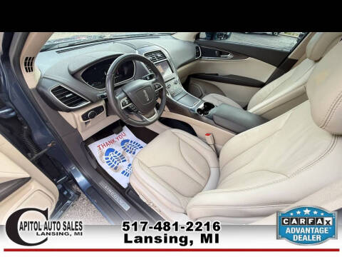 2019 Lincoln Nautilus Select