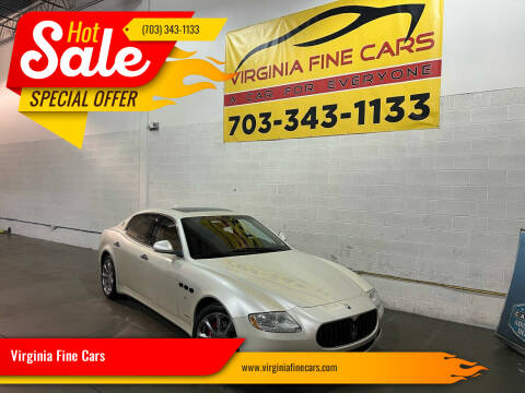 2010 Maserati Quattroporte for sale at Virginia Fine Cars in Chantilly VA