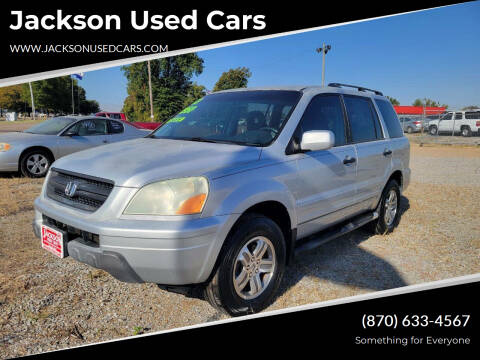 2003 Honda Pilot for sale at Jackson Used Cars in Forrest City AR