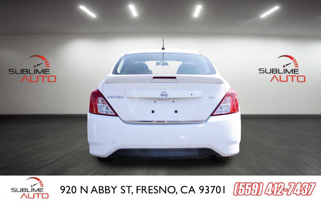 2017 Nissan Versa for sale at SUBLIME AUTO in Fresno, CA