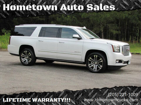 2017 GMC Yukon XL for sale at Hometown Auto Sales - SUVS in Jasper AL