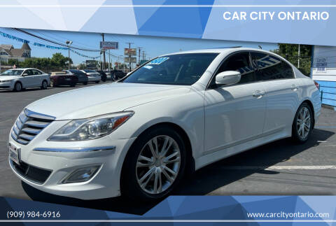 2012 Hyundai Genesis for sale at Car City Ontario in Ontario CA